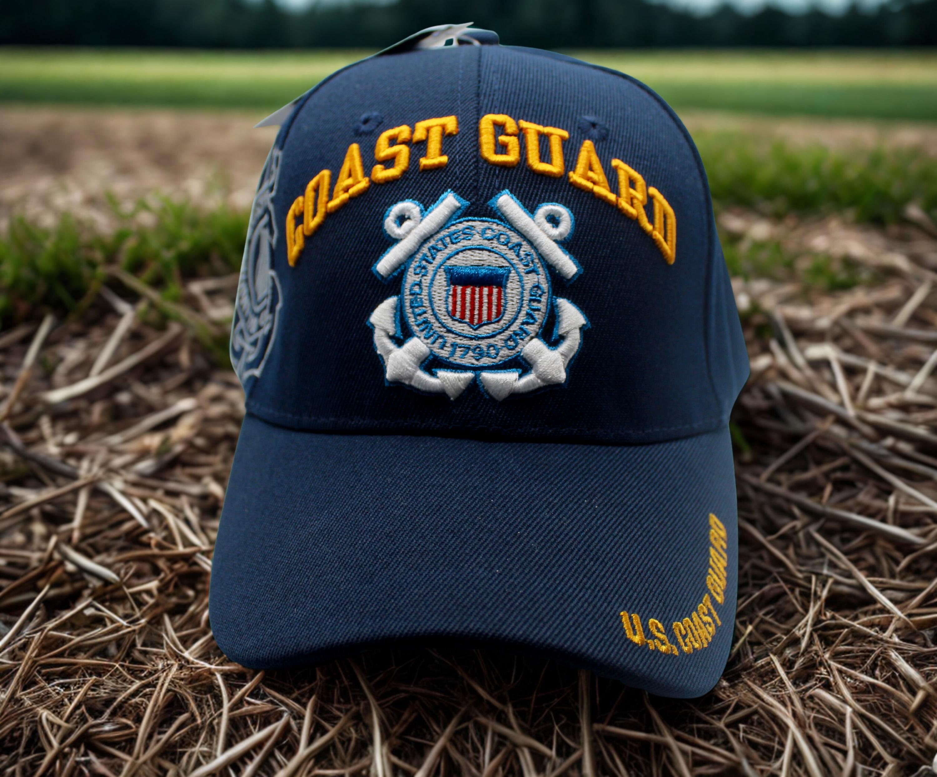 U.S. Coast Guard Baseball Cap – Embroidered USCG Hat | Adjustable