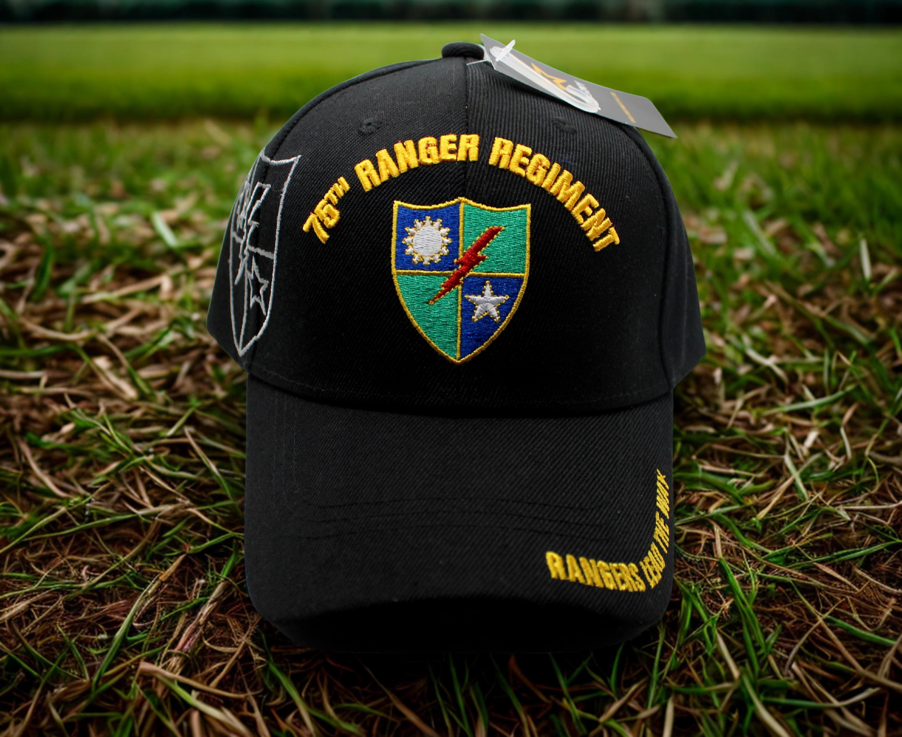 Army Ranger Hat. 75th Ranger Regiment Embroidered Cap. Rangers Lead the ...