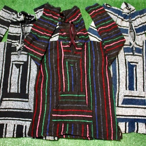 Mexican Baja Large Hoodie. Pullover Sweater a lot of colors. Size L. Kangurera Vintage Mexican Hoodie Sweater. Unisex Baja Jacket Sweater