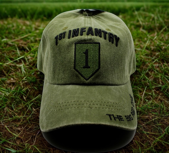 Super Rare Hat One Size Olive Green Vintage Military Olive Green Hat Size 7 (55.8cm) “For Health  main image 3