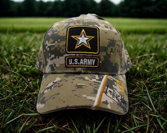アメリカ陸軍250周年記念帽子。退役軍人用キャップ。お父さんへの