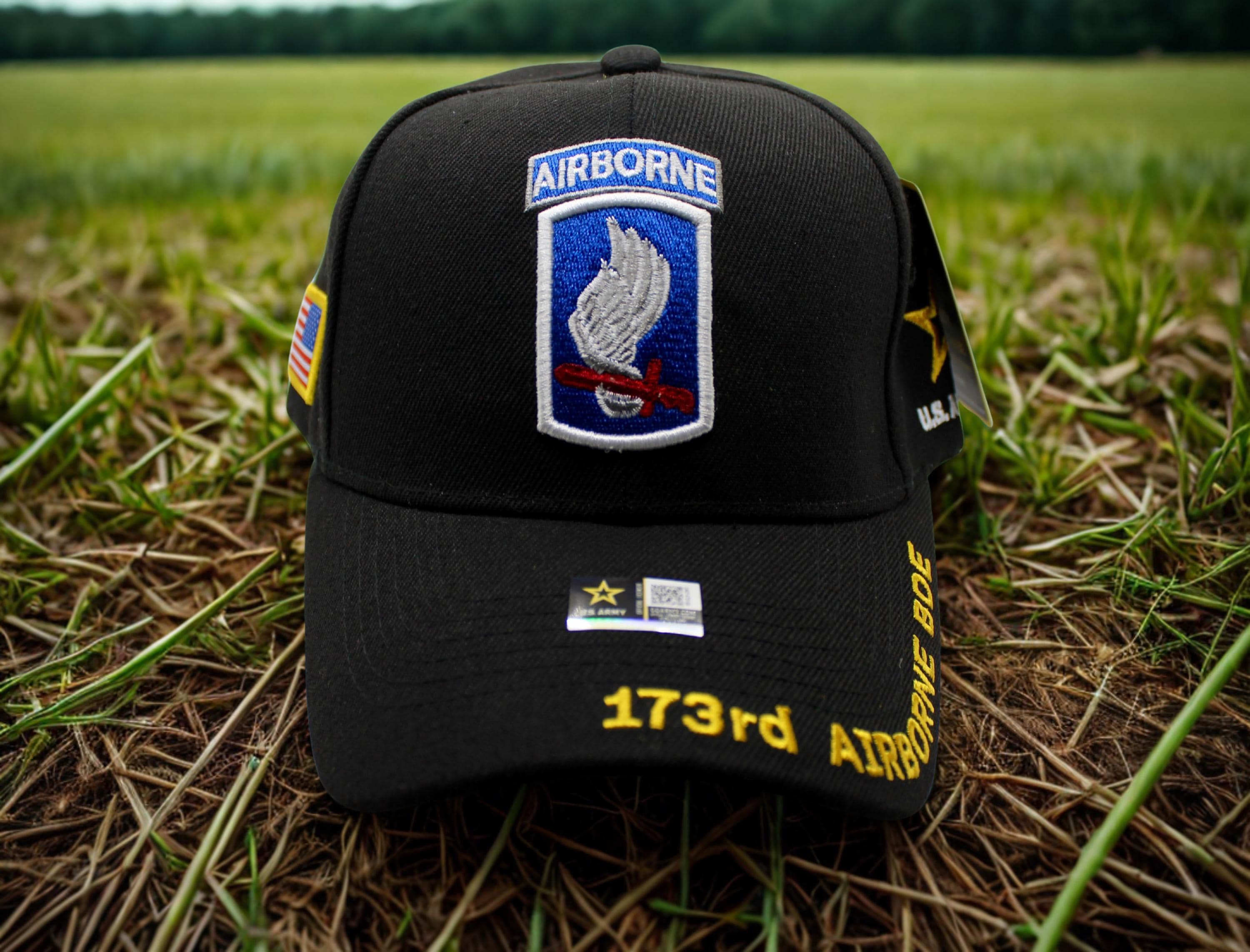 US Army 173rd Airborne Brigade Hat. Sky Soldiers Hat. Veteran Gift