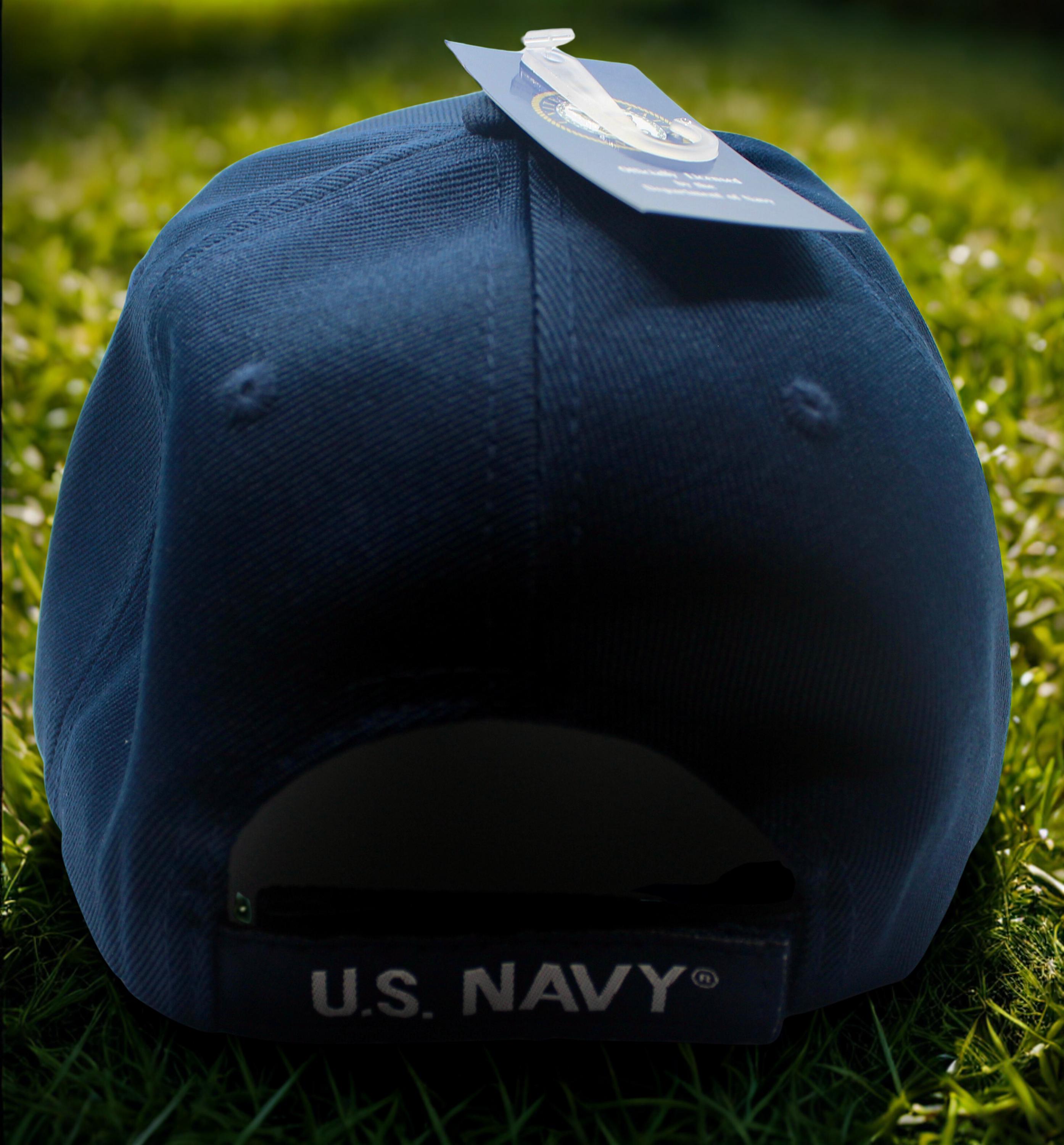 US Navy Hat. Embroidered US Navy Defending Freedom Since 1775 Cap