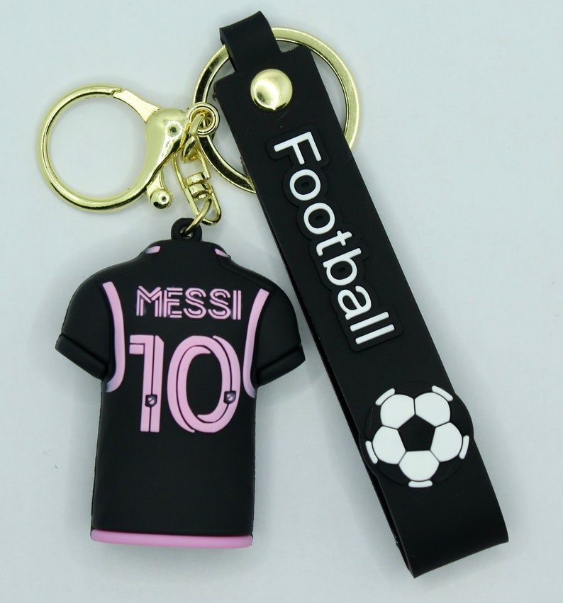 Soccer Keychain. Cute Soccer Keychain. Messi Keychain. World Etsy