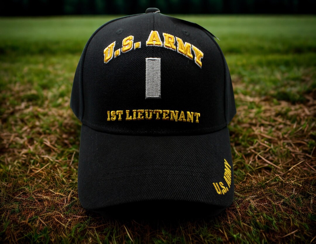 Army 1st Lieutenant Hat. Veteran Hat. U.S Army Hat. 1st Lieutenant ...