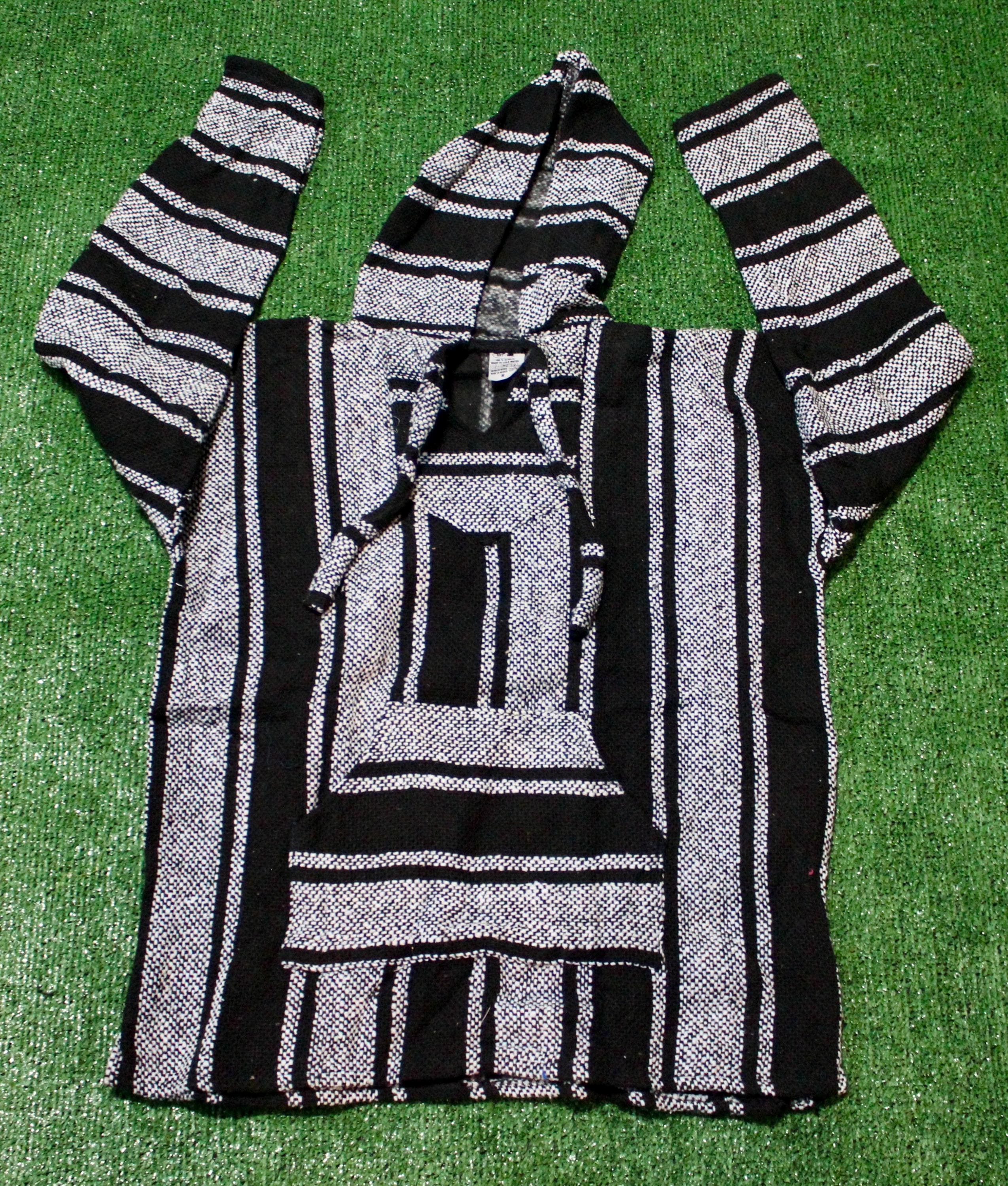 Mexican Baja Hoodie. Pullover Sweater a Lot of Colors. Size Medium