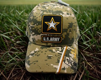 アメリカ陸軍250周年記念帽子。退役軍人用キャップ。お父さんへの