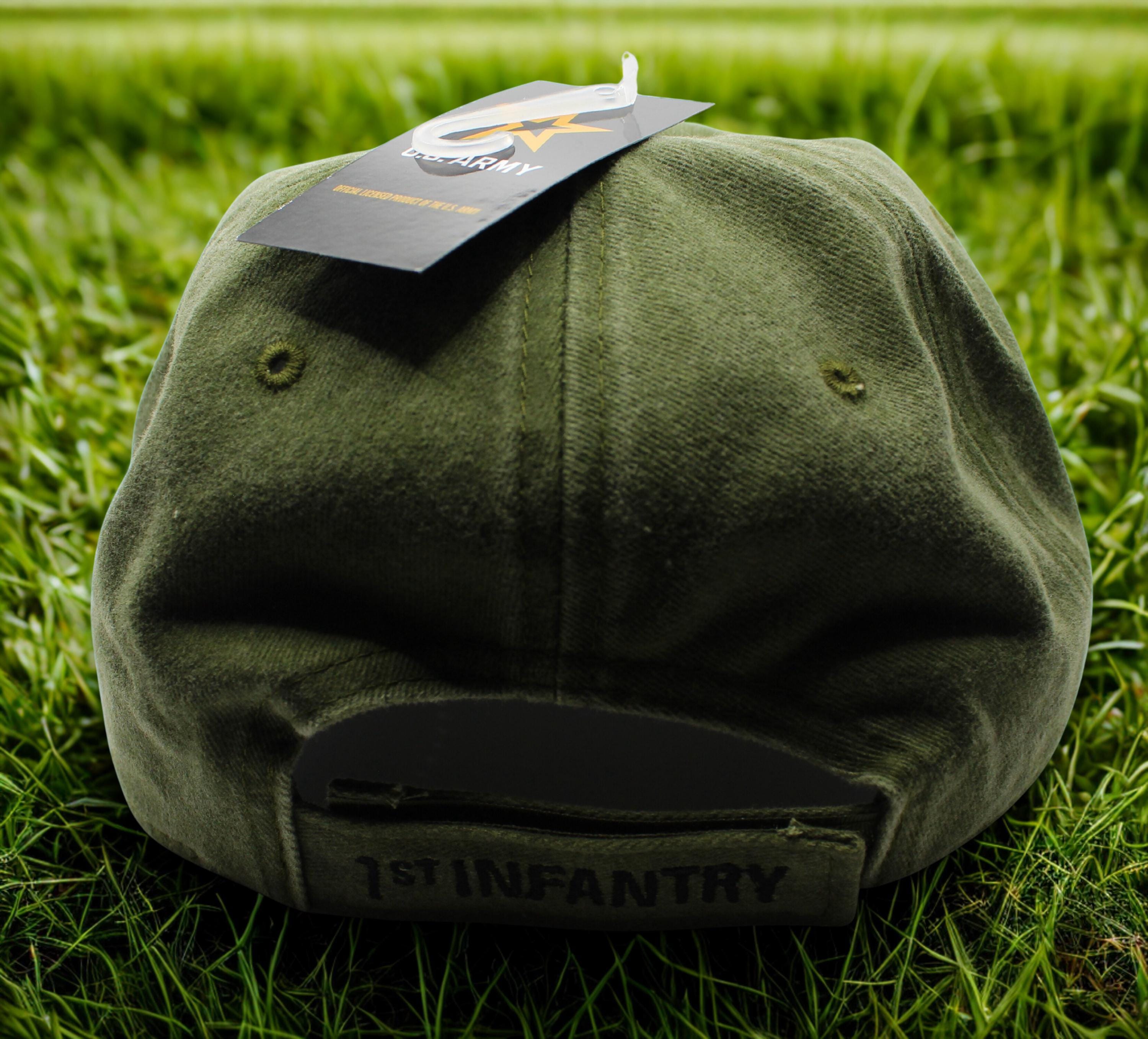 Big Red One Army Hat. 1st Infantry Division Veteran Cap 