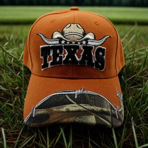 カーボーイハット　ウエスタンハット　テキサス　Texas テキサスカウボーイトラッカーハット。テキサスパッチ付きウエスタン