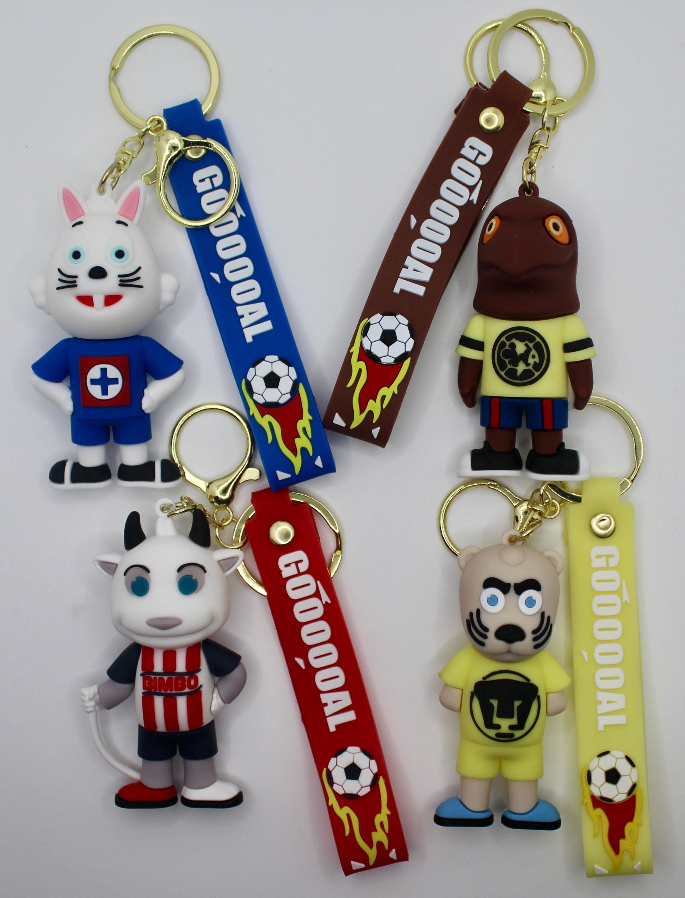 Soccer Cute Soccer Ball America Keychain