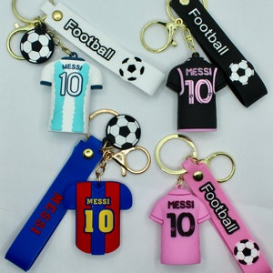 Soccer Keychain. Cute soccer keychain. Messi keychain. World Cup Messi #10 Argentina Soccer Keychain. Miami keychain. Inter Barcelona. Messi