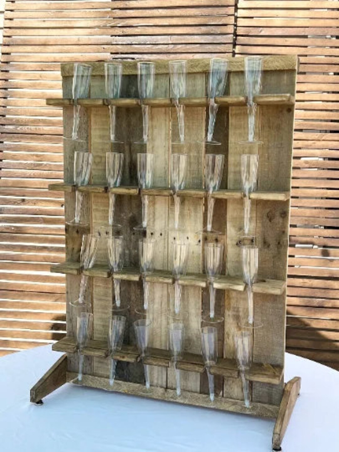 Tabletop Champagne Wall Champagne Stand Sparkling Wine Etsy