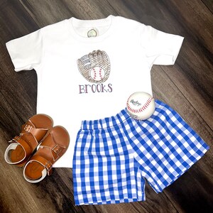 Boys embroidered monogram name shirt baseball / toddler boy tee / gift for boy / tshirt for boy / boy’s tshirt monogrammed / birthday gift