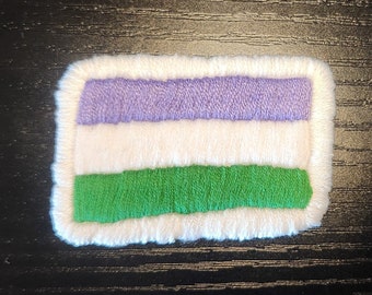Genderqueer Pride-vlagpatch