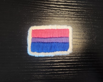 Bisexual Pride Flag Patch
