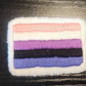 Genderfluid Pride Flag Patch