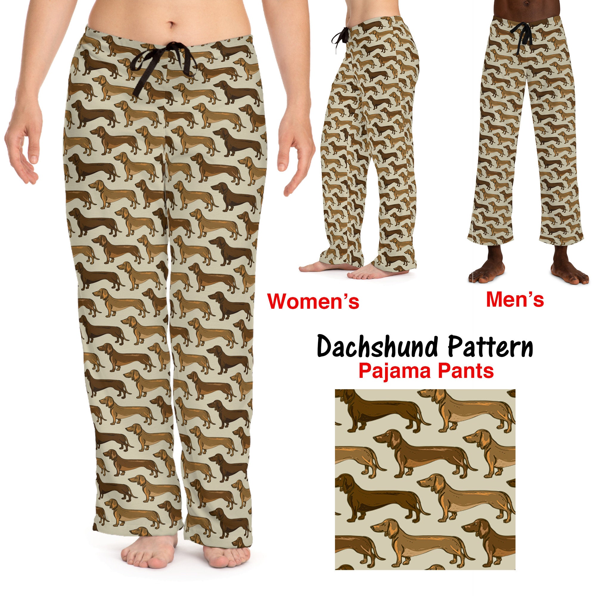 Dachshunds Pants Etsy