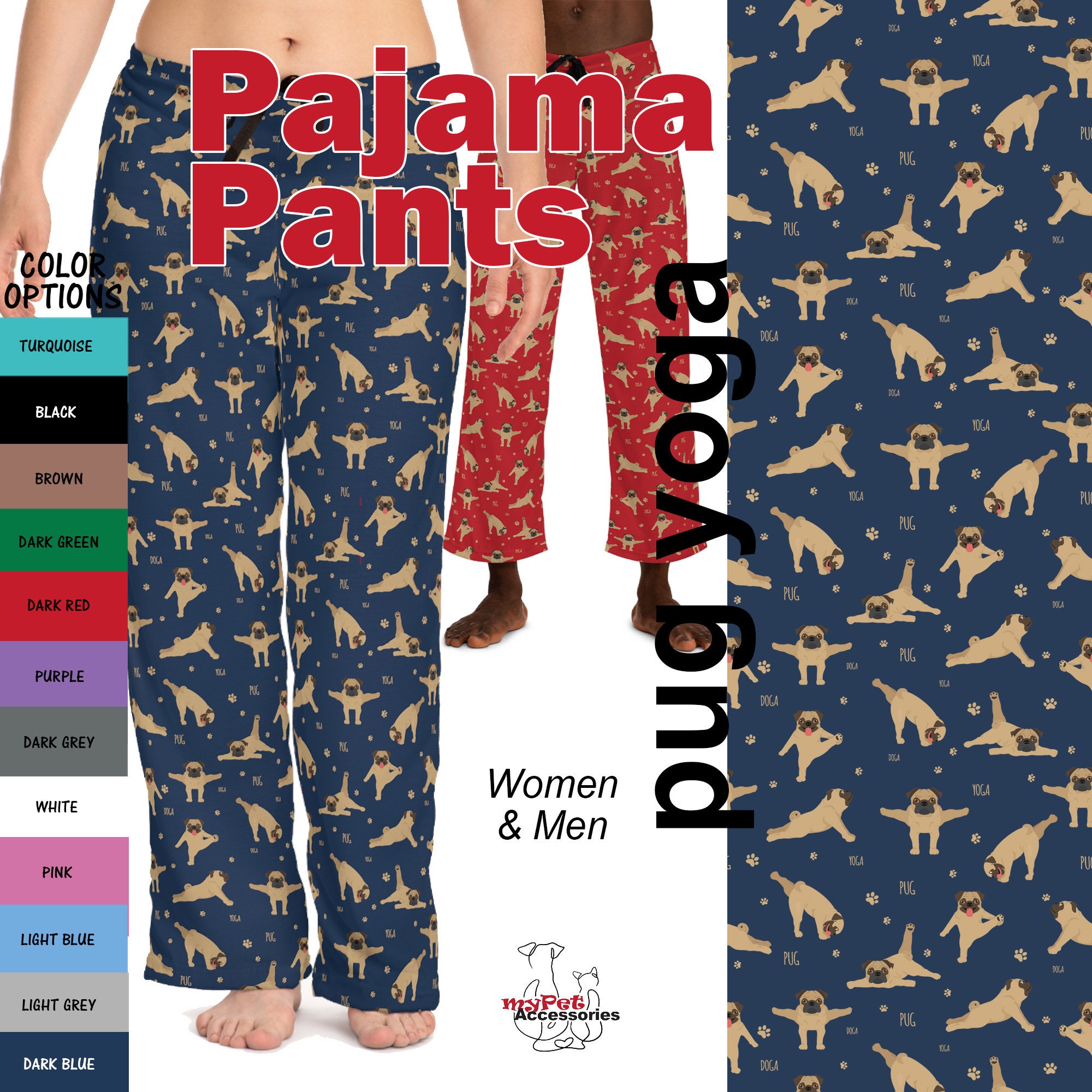 Womens pug pyjamas new arrivals