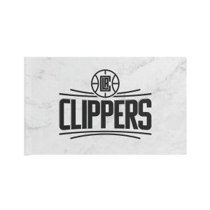Aesthetic Marble Los Angeles Clippers Basketball Flag