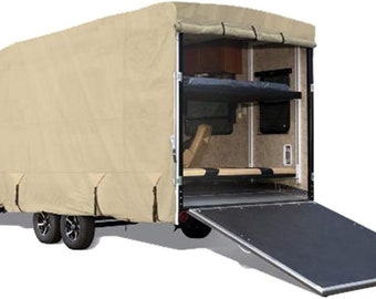 Goldline Toy Hauler Trailer Covers by Eevelle Waterproof Fabric