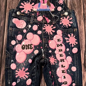 Miss Rachel Inspired Custom Birthday Overalls