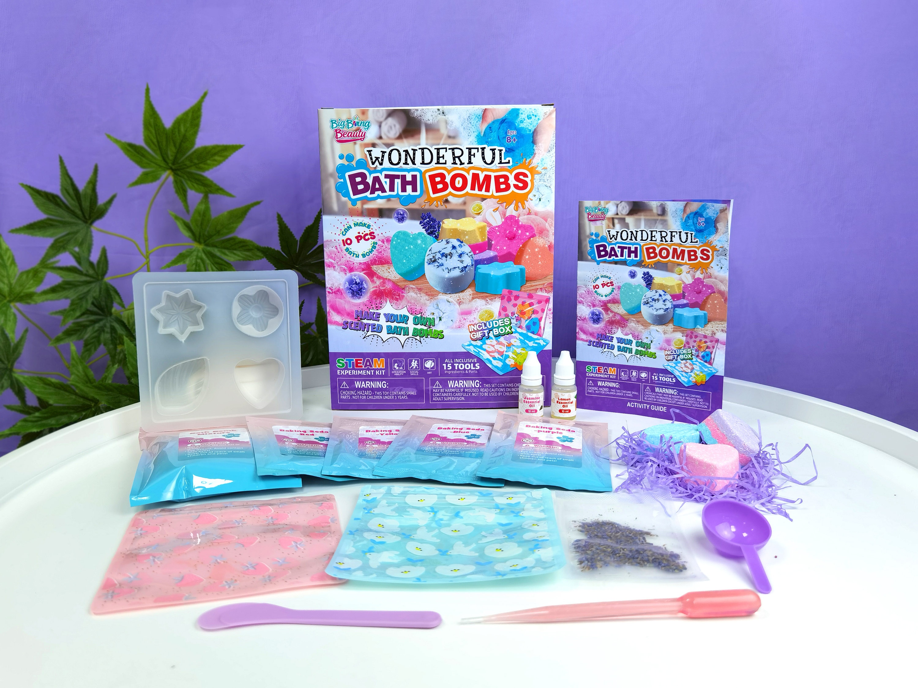 Magical DIY Bath Bombs Kit for Kids, Fun, Educational Craft Project ...