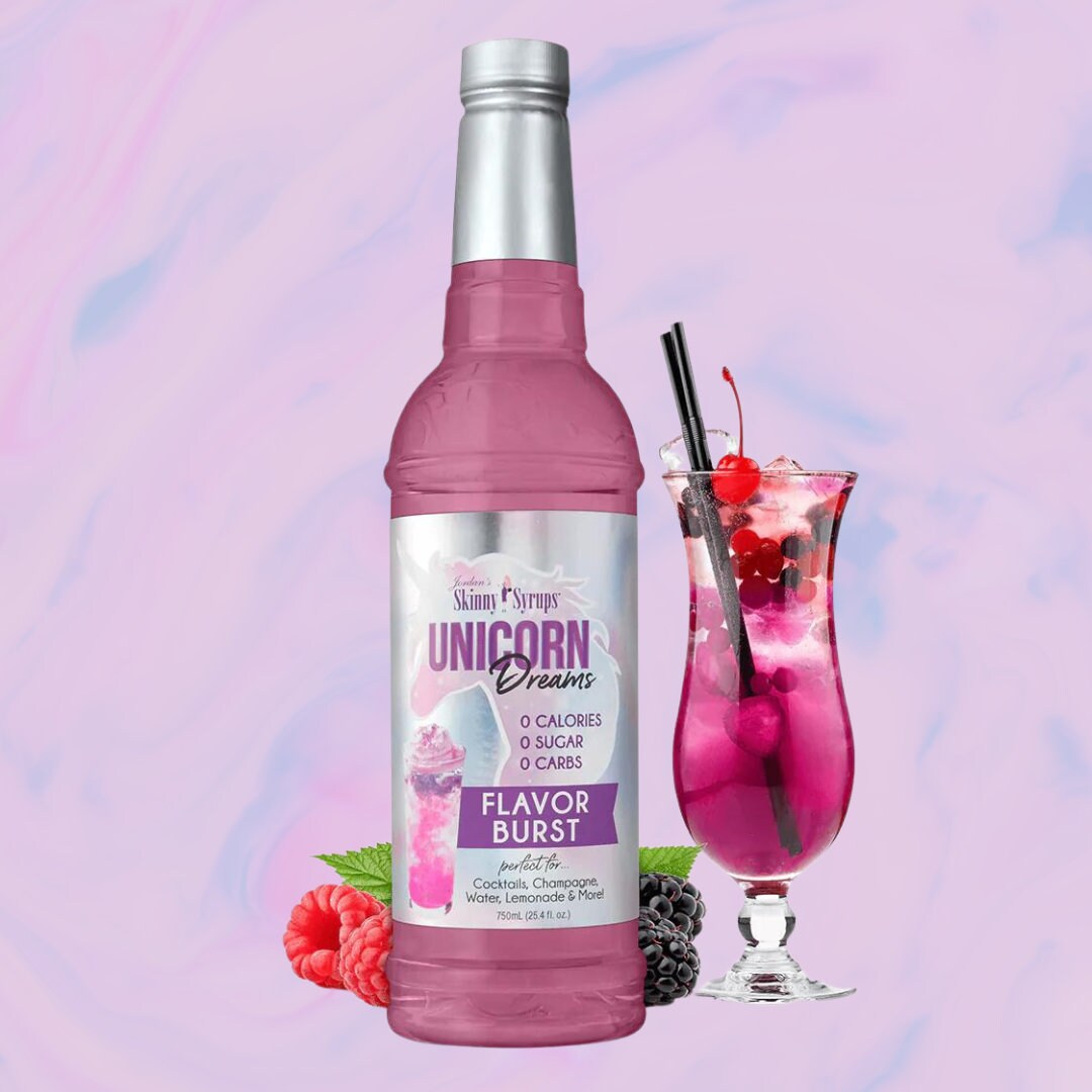 Unicorn Jordan's Skinny Mixes Sugar Free Syrup for Etsy