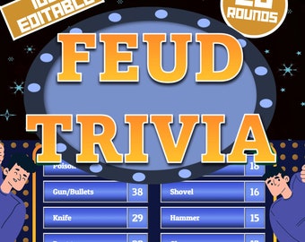 Trivia sobre disputas // Juego de PowerPoint para fiestas familiares // Juego de preguntas sobre disputas // Disputa familiar // Disputa amistosa // Juegos para adultos y niños