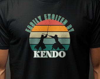 Vintage Kendo T-Shirt: Funny Martial Arts Gift