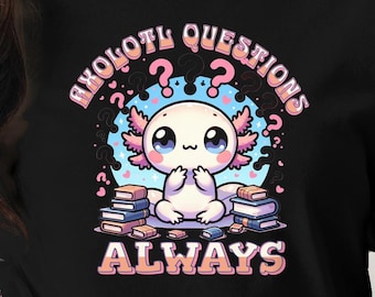 Niedliches Axolotl T-Shirt, Edukational Science Tee