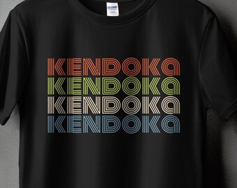 Kendo Martial Arts Enthusiast T-Shirt, Colorful KENDOKA Graphic Tee, Unisex Casual Top, Gift for Kendo Lovers