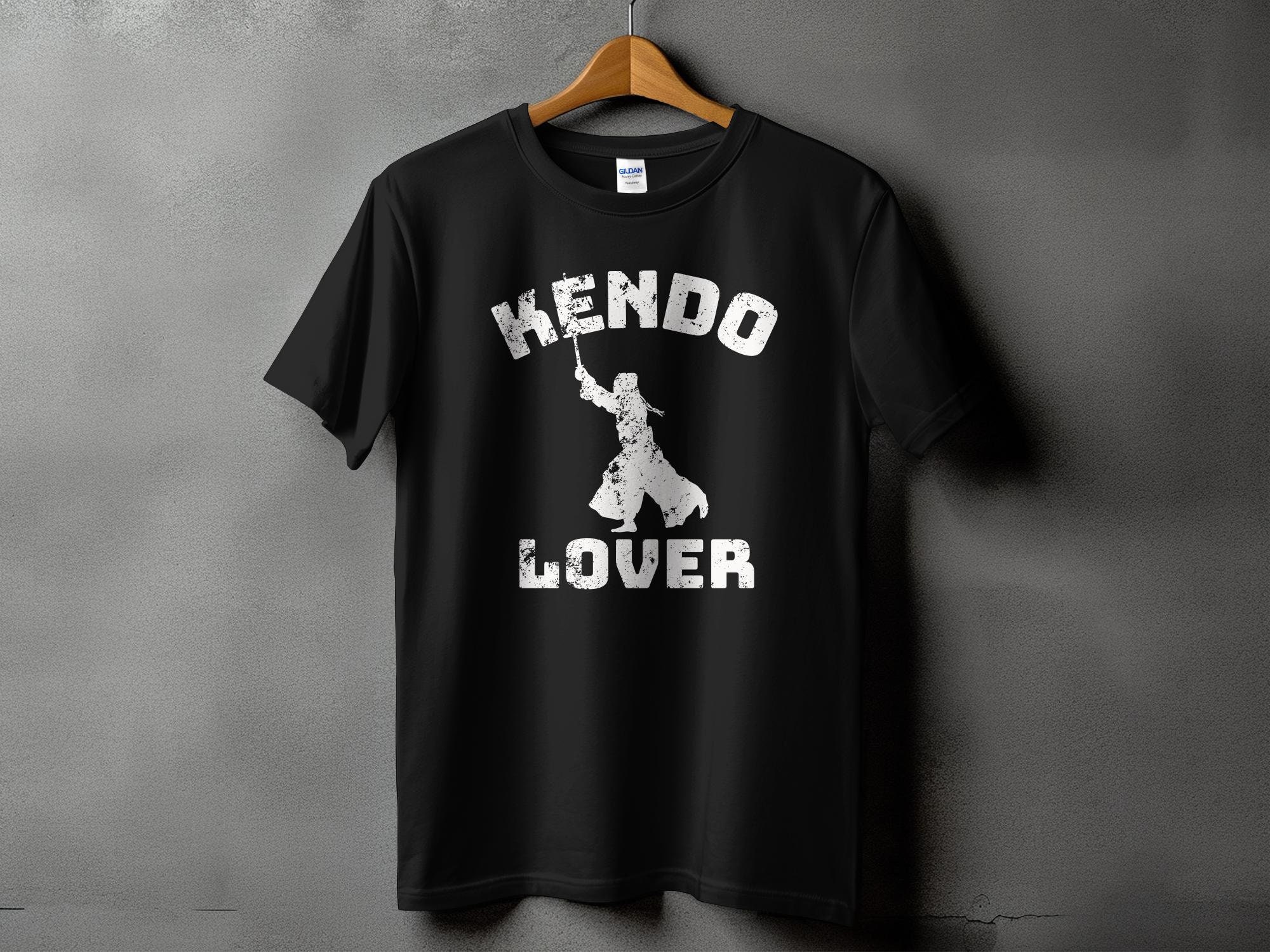 Kendo Lover T-Shirt, Martial Arts Enthusiast Tee, Japanese Sword Fighting Shirt, Unisex Cotton Top, Gift for Kendoka, Sport Casual Wear