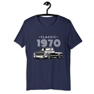 Klassiek 1970 C10 T-shirt | Aangepast jaar gepersonaliseerd