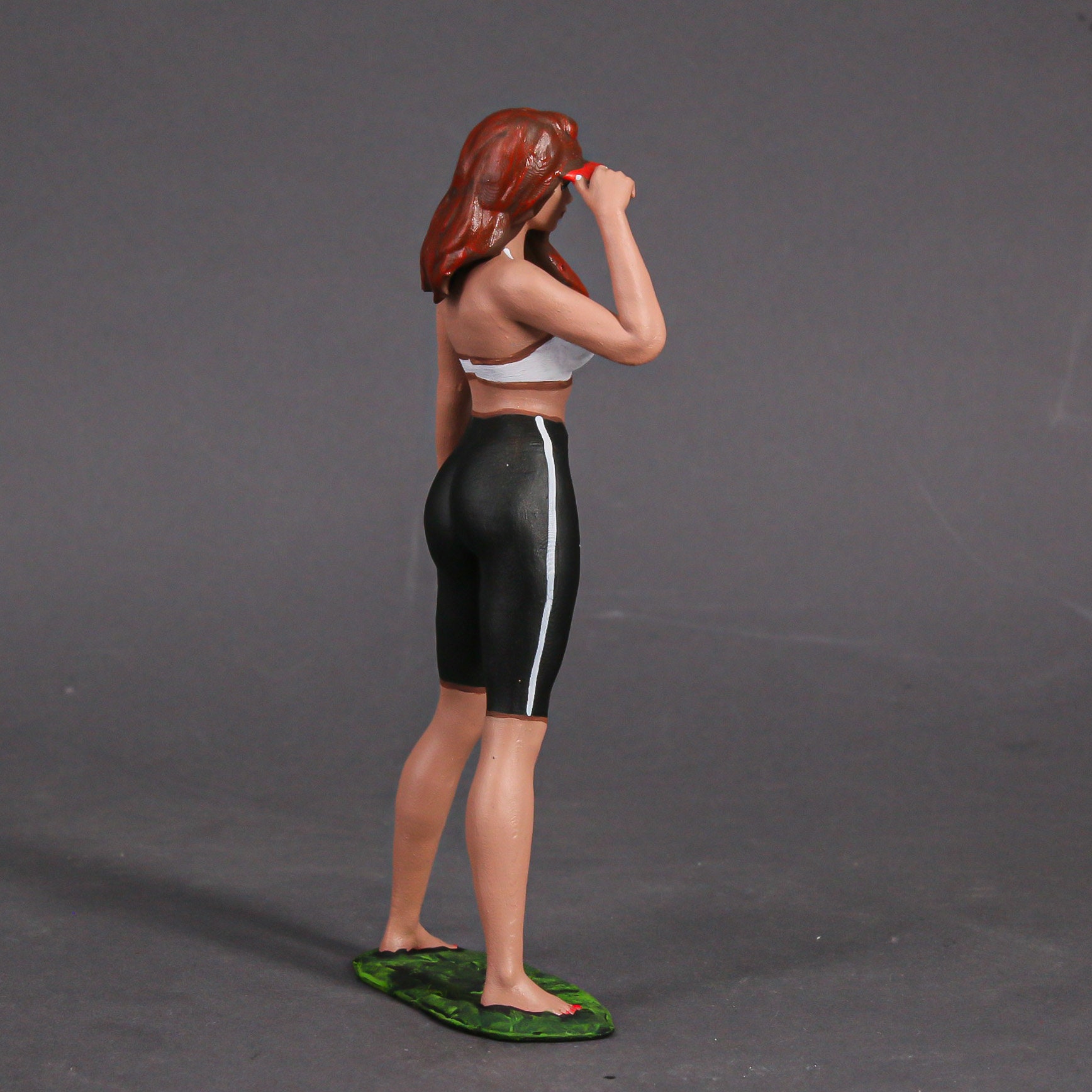 thumbnail image 2 of 1/24 Scale Resin Model Kit – Power Girl In Pillory Figure – Unpainted & Unassembled 2 of 3