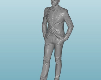 Scale Unpainted resin Figure man boy guy in 1/24 1/32 1/18 1/43 1/72 1/64