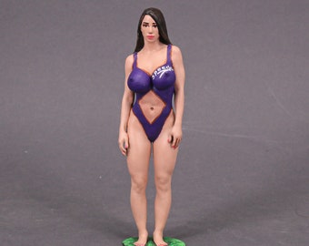 Scale Figure handpainted / Unpainted resin  girl sexy woman in 1/24 1/32 1/18 1/43