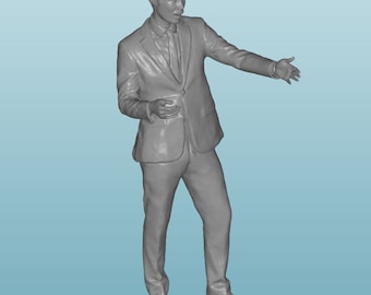 Figura de resina sin pintar a escala hombre niño chico en 1/24 1/32 1/18 1/43 1/72 1/64