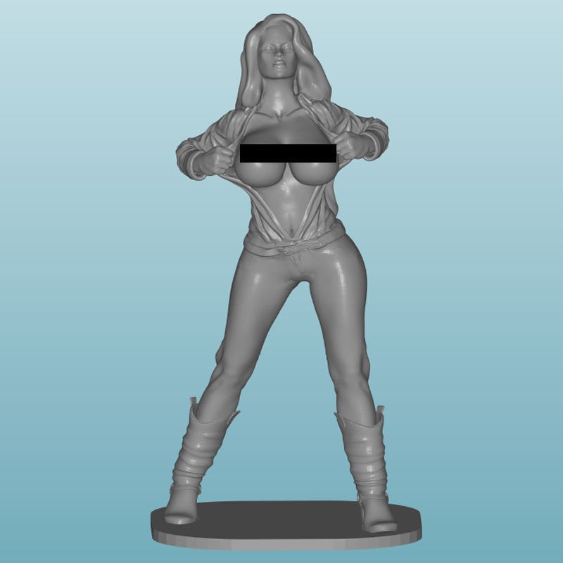 Scale Unpainted resin Figure undressing woman girl in 1/24 1/32 1/18 1/43 1/72 1/64