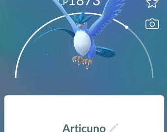 Articuno - Legendary Pokémon Go Trade