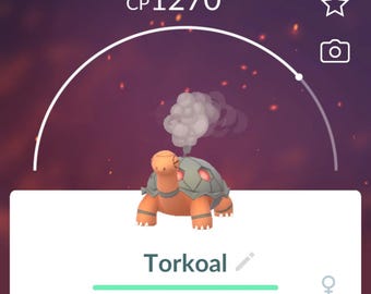 Torkoal - Regional Pokémon Go Trade