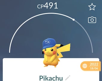Pikachu TCG Hat (male/female) - Costume Pokémon Go Trade