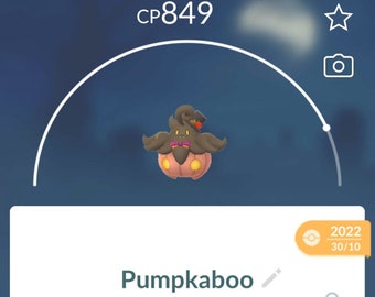 Pumpkaboo (Halloween 2022) - Pokémon Go Trade