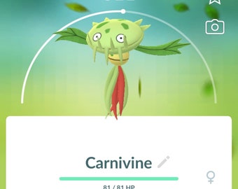 Carnivine - Regional Pokémon Go Trade