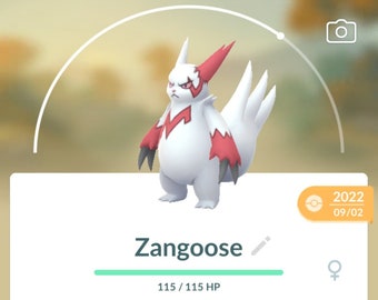 Zangoose - Regional Pokémon Go Trade