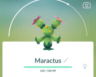Maractus: regionale Pokémon Go-handel