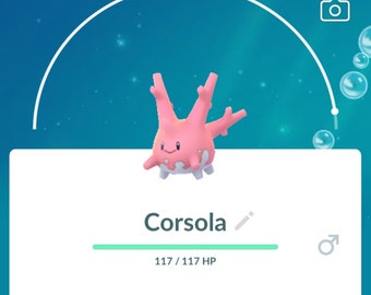 Corsola Regional Pokémon - Pokémon Go