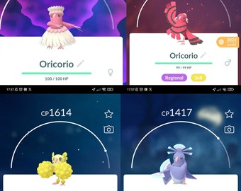 Oricorio (Any Variant) - Regional Pokémon Go Trade