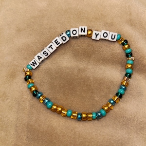 Morgan Wallen Bracelet // Wasted On You