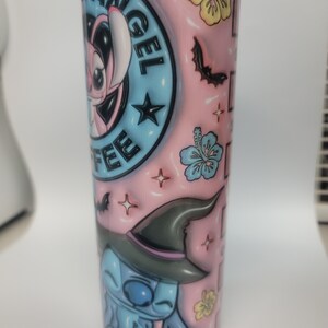 Stich and Angel coffee tumbler