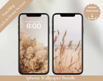 Pampas Grass Boho Phone Wallpaper Boho Téléchargeable Phone Wallpaper Boho Cell Phone Wallpaper Pampas Cute Phone Wallpaper Pampas Nature